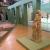 La Sala Caldaie con la statua della Musa Polimnia