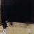 Lacrime-ombre,1961, impasto colorato di bianco zinco con olio di lino, trementina e combustioni su tela, Collezione privata, 170x130 cm
