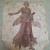 6 Affresco con raffigurazione di figura femminile, probabile menade (fine II –inizi III sec. d.C.)  Musei Capitolini, Antiquarium, inv. AC 9986 (© Roma - Sovrintendenza Capitolina ai Beni Culturali - Musei Capitolini)