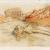 8 M. BAROSSO, «Elefante preistorico fra sabbie marine rinvenuto per lo scavo per la Via dei Colli (Via dell’Impero). Impressione dal vero», matita e acquerello su carta (24 maggio 1932) Museo di Roma, Gabinetto delle Stampe, MR 2497 (© Roma - Sovrintendenza Capitolina ai Beni Culturali - Museo di Roma)