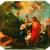 Battesimo di Cristo, attr. Luigi Garzi (1638-1721), olio su tela, senza cornice cm 44x63, Inv. 1973 269(303) p.105 – Roma, Azienda Sanitaria Locale Roma 1, Complesso Monumentale Santo Spirito in Saxia