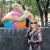 Monumental Brooke whith Beach Ball and Carole A. Feuerman 