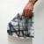 Lapo Simeoni, Remarkable entities, 2016, spray su lastra di metallo, arredo in ottone, dimensioni variabili