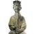 Museo di Chengdu_Statuetta funeraria che suona un flauto; Periodo Han Orientale(25-220 d.C.)_larghezza 38 cm, altezza 81 cm, spessore 26 cm