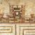 Mosaico con labirinto e cinta muraria - Ant. Com. inv. 7892; tessere in calcare, basalto e terracotta