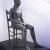 Giacomo Manzù, Bambina sulla sedia, 1955, bronzo, Roma, Galleria d’Arte Moderna © Roma Capitale