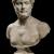 Busto di ignoto con firma dello scultore Zena II (Zenas B, in greco) - Musei Capitolini, Palazzo Nuovo, Sala del Fauno, Roma