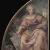 Autore non identificato. Sibilla Persica 1600 ca. Dipinto murale. Dalle demolizioni della Chiesa di San Giacomo a Scossacavalli (primavera 1937). Roma, Museo di Roma (inv. MR 43760)
