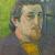 Paul Gauguin. Autoritratto dedicato a Carrière, 1888 or 1889, olio su tela. Collezione Mr. e Mrs. Paul Mellon, 1985.64.20