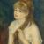 Auguste Renoir. Giovane donna che si pettina, 1876, olio su tela. Collezione Ailsa Mellon Bruce, 1970.17.63