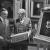 Il Presidente della National Gallery of Art, Paul Mellon (a sinistra) e il Direttore, John Walker (a destra) esaminano uno dei tre dipinti “perduti” di Weimar prima di rimandarlo in Germania, gennaio 1967. National Gallery of Art, Washington, Archivio del Museo