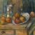 Paul Cézanne. Natura morta con brocca e frutta, c. 1900, olio su tela. Dono W. Averell Harriman Foundation in memoria di Marie N. Harriman,  1972.9.5