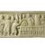 Bassorilievo in marmo con pollivendola - prima metà III sec. d.C. (antiquarium ostiense, inv. 134)
