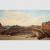Il Colosseo visto dall'alto, 1855, olio su carta applicata su tela