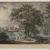 01. Huber Robert, W. Pickett, Il Giardino del Lago a Villa Borghese, incisione acquerellata, 1799 (GS 6103)