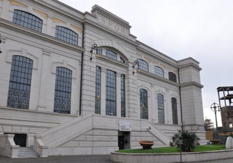 La facciata della Centrale Montemartini 